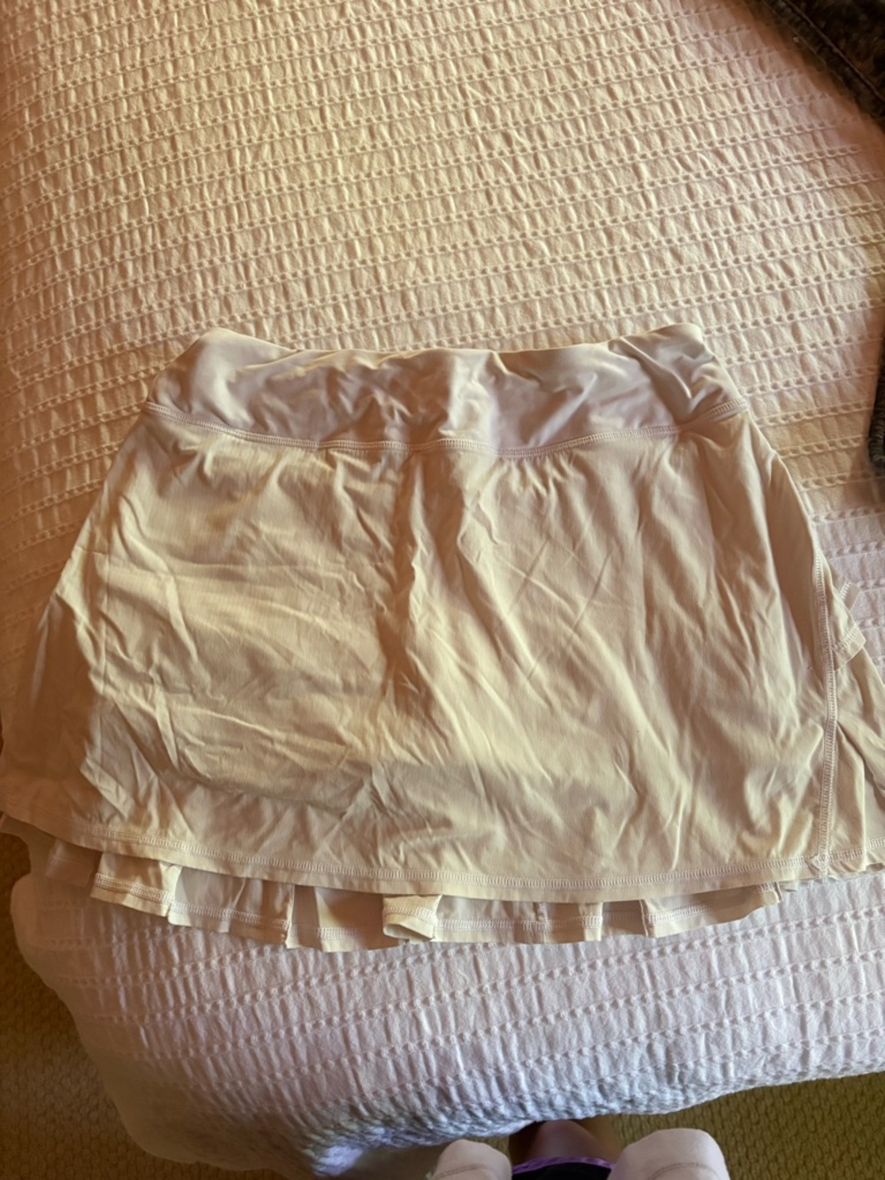 lululemon athletica white Performance Skort